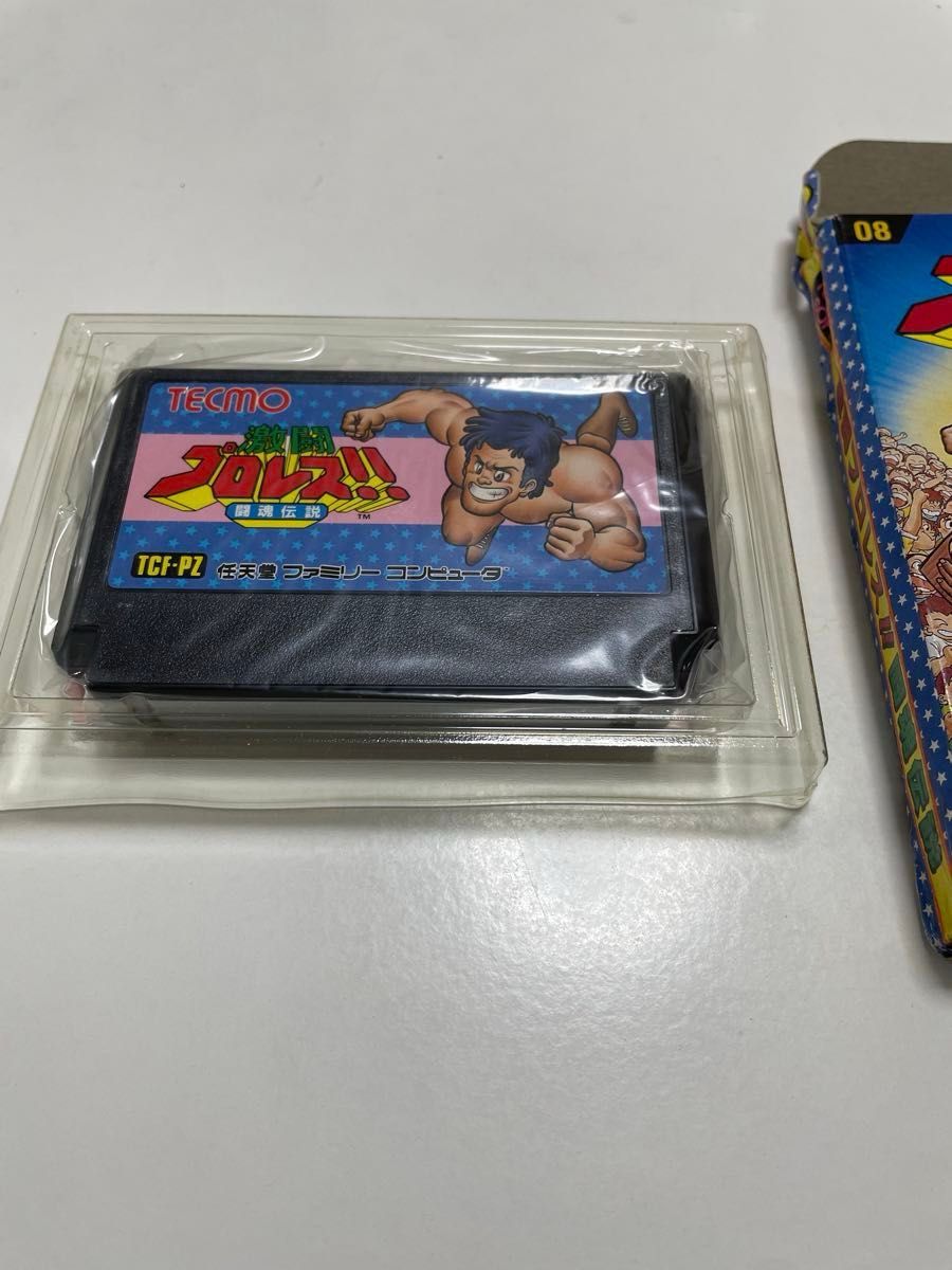 【新品】ファミコンソフト　激闘プロレス闘魂伝説