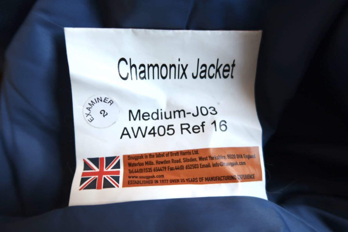 超稀少レア Snugpak / スナグパック Chamonix Jacket Mサイズ 美品 最強極暖防寒 送料無料_画像9