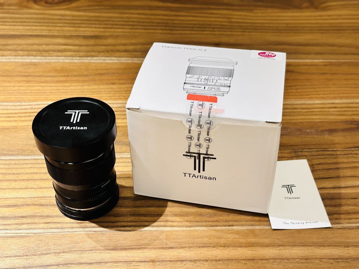 極美品 TTArtisan Fisheye 魚眼レンズ 11mm F2.8 Sony ソニー Eマウント_画像1