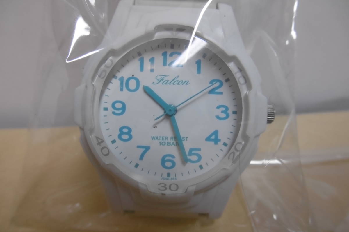 シチズン CITIZEN Q&Q 腕時計 Falcon ファルコン ウレタンベルト 10BAR ホワイト　2個セット_画像3