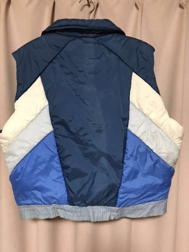 80s FASHION TRAIL SKI DOWN VEST SMALL 中古 80's スキー ダウン ベスト Lサイズ 送料無料