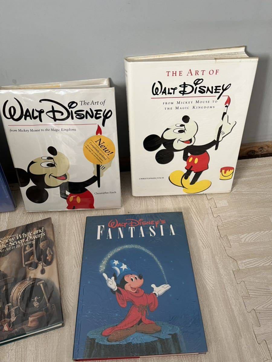 ★送料込み Disney 本 ポスター まとめ WALT DISNEYアート 洋書 ミッキーマウス_画像3