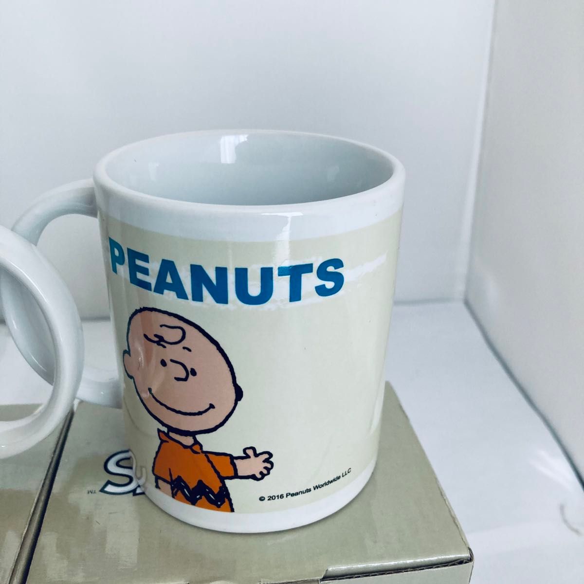 スヌーピー PEANUTS 陶器 マグカップ コップ　新品　未使用　食器　即日発送　送料無料