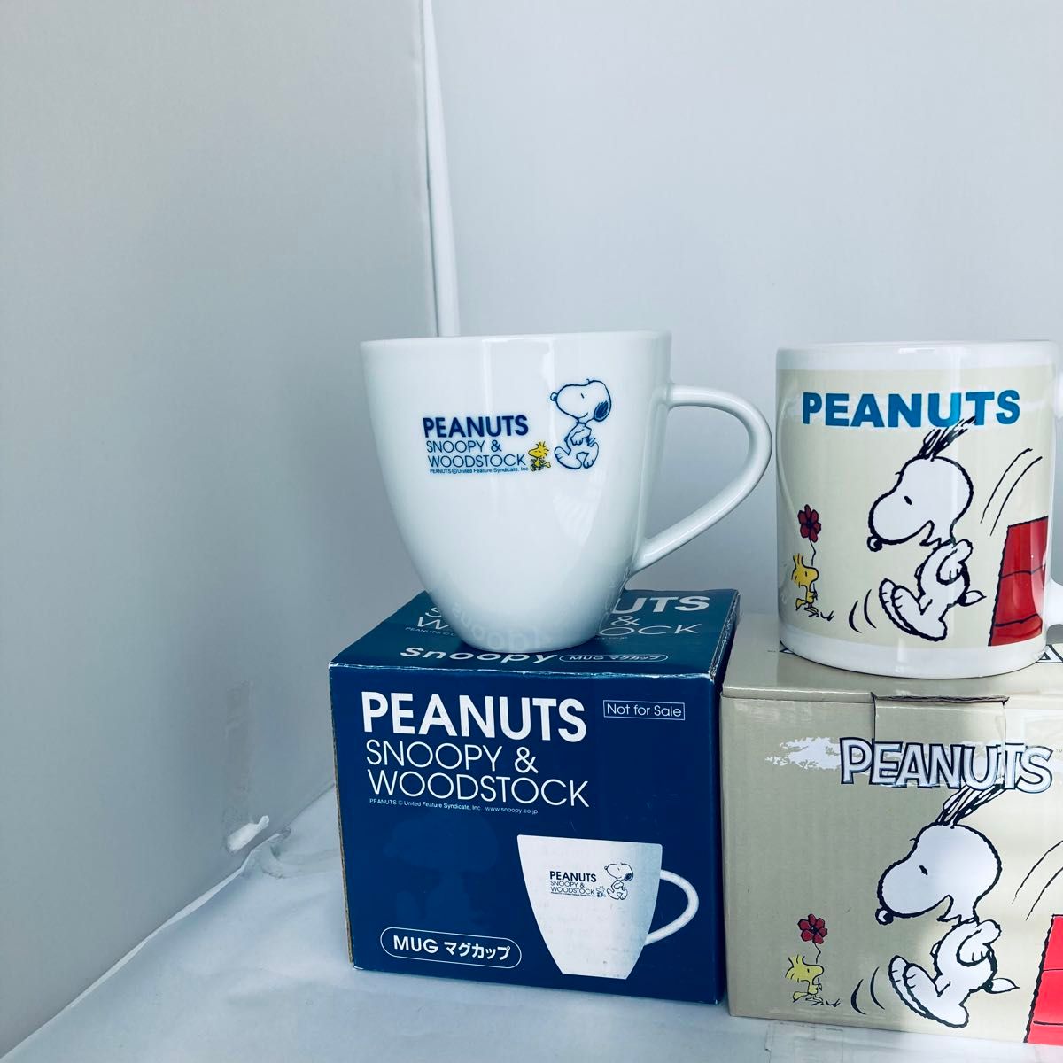 スヌーピー PEANUTS 陶器 マグカップ コップ　新品　未使用　食器　即日発送　送料無料