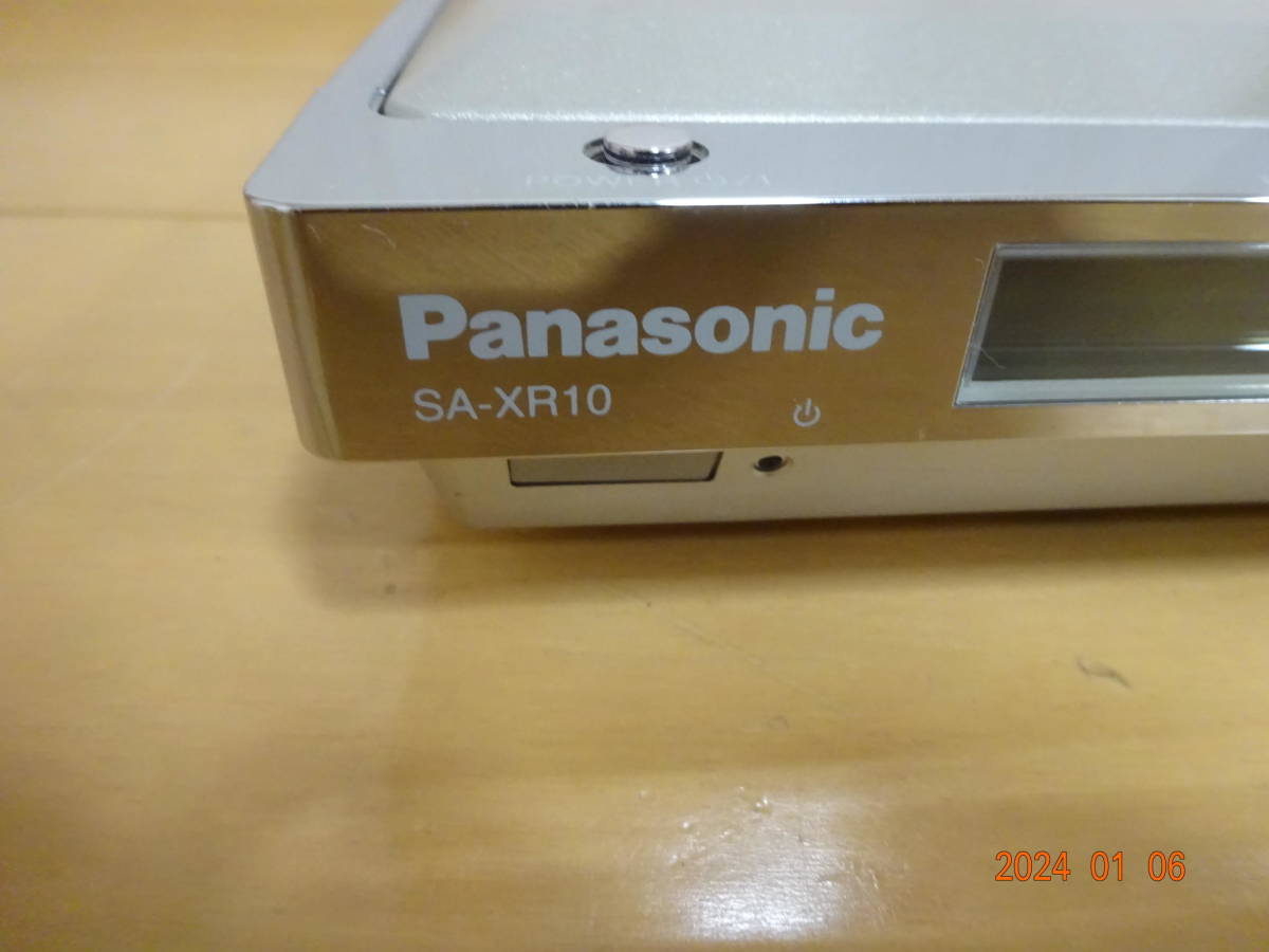  Panasonic SA-XR10 полный цифровой усилитель высококачественный звук рабочий товар крошечный звук . таблица на данный момент делать двывть другой. понимать замечательная вещь . удача. звук место Classic оптимальный 
