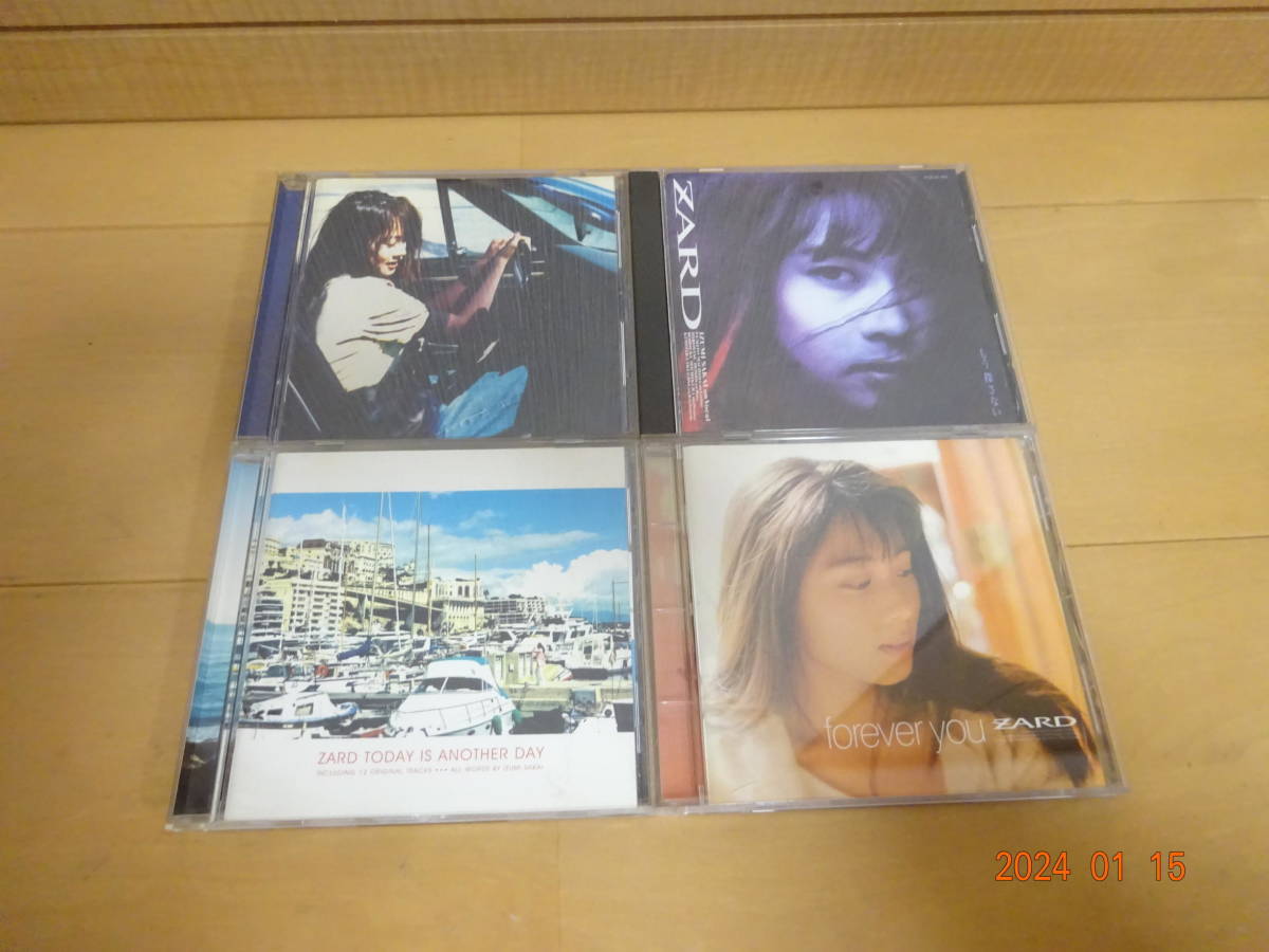 CD ZARD ザード アルバム 4枚セット ベスト forever you/TODAY IS ANOTHER DAY/もう探さない/永遠_画像1