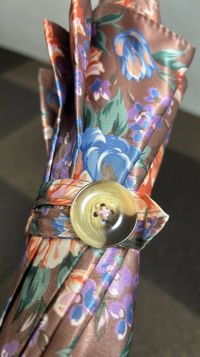 Christian Dior(クリスチャンディオール) 　傘　手開き　花柄　レディース　婦人　23_画像7