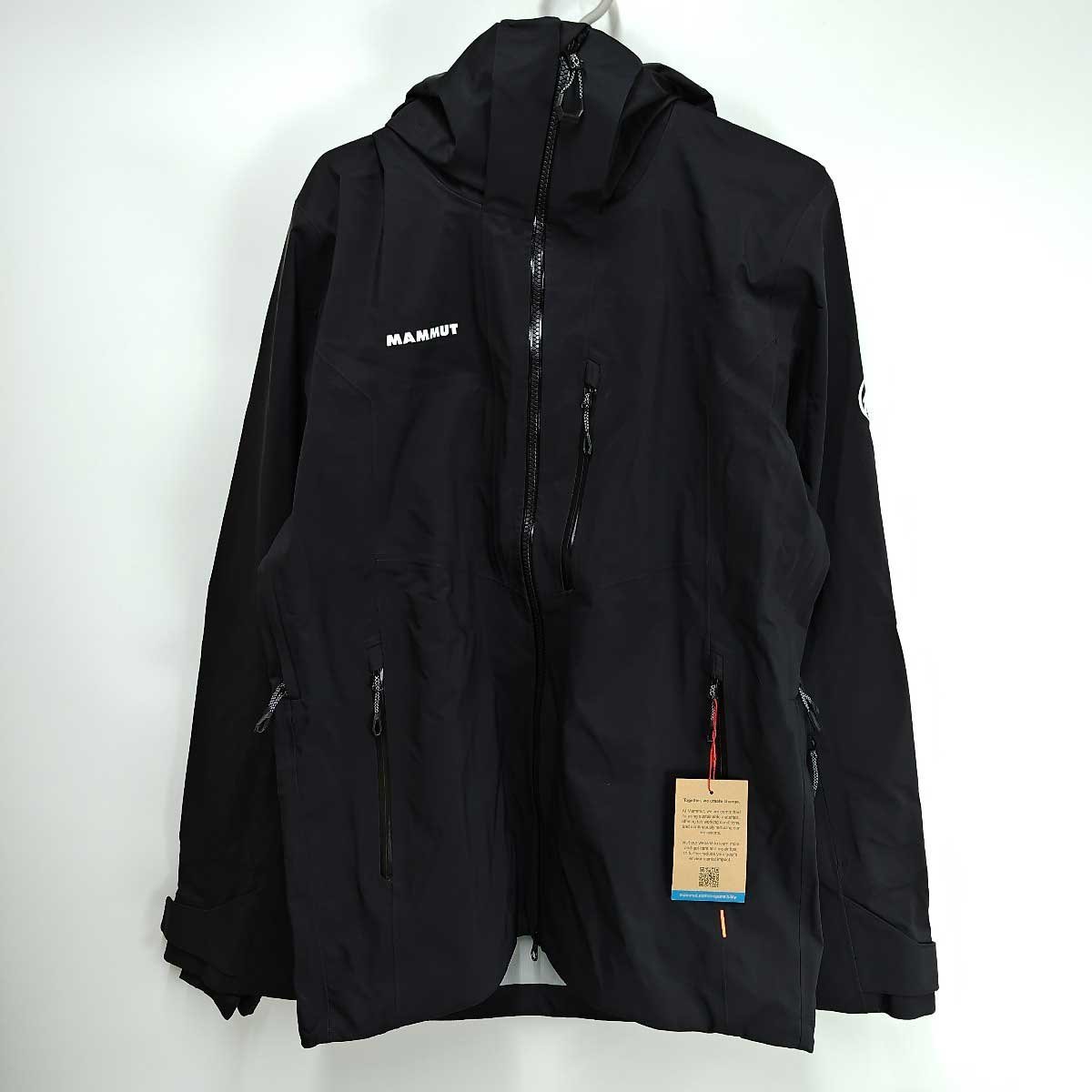 【中古・未使用品】マムート ストーニー ハードシェル ジャケット Stoney HS Jacket スキーウェア L 1010-29510 メンズ MAMMUT 23秋冬_画像1