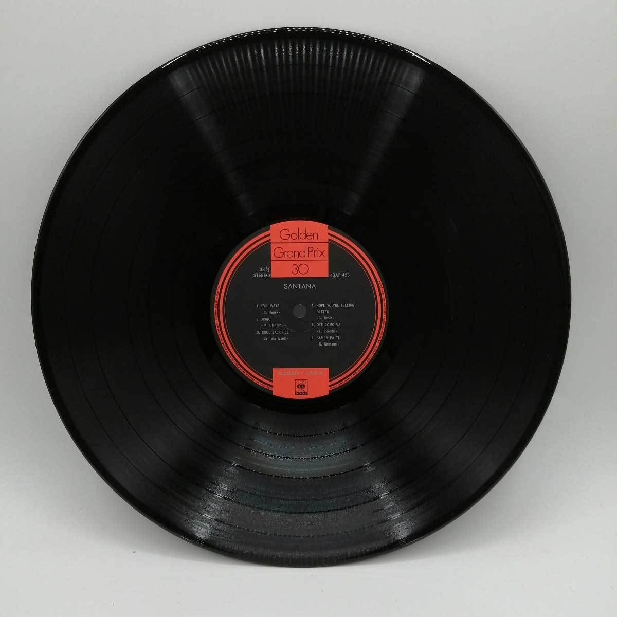 【中古】LP SANTANA サンタナのすべて 2枚組レコード 40AP453-4 帯付_画像5