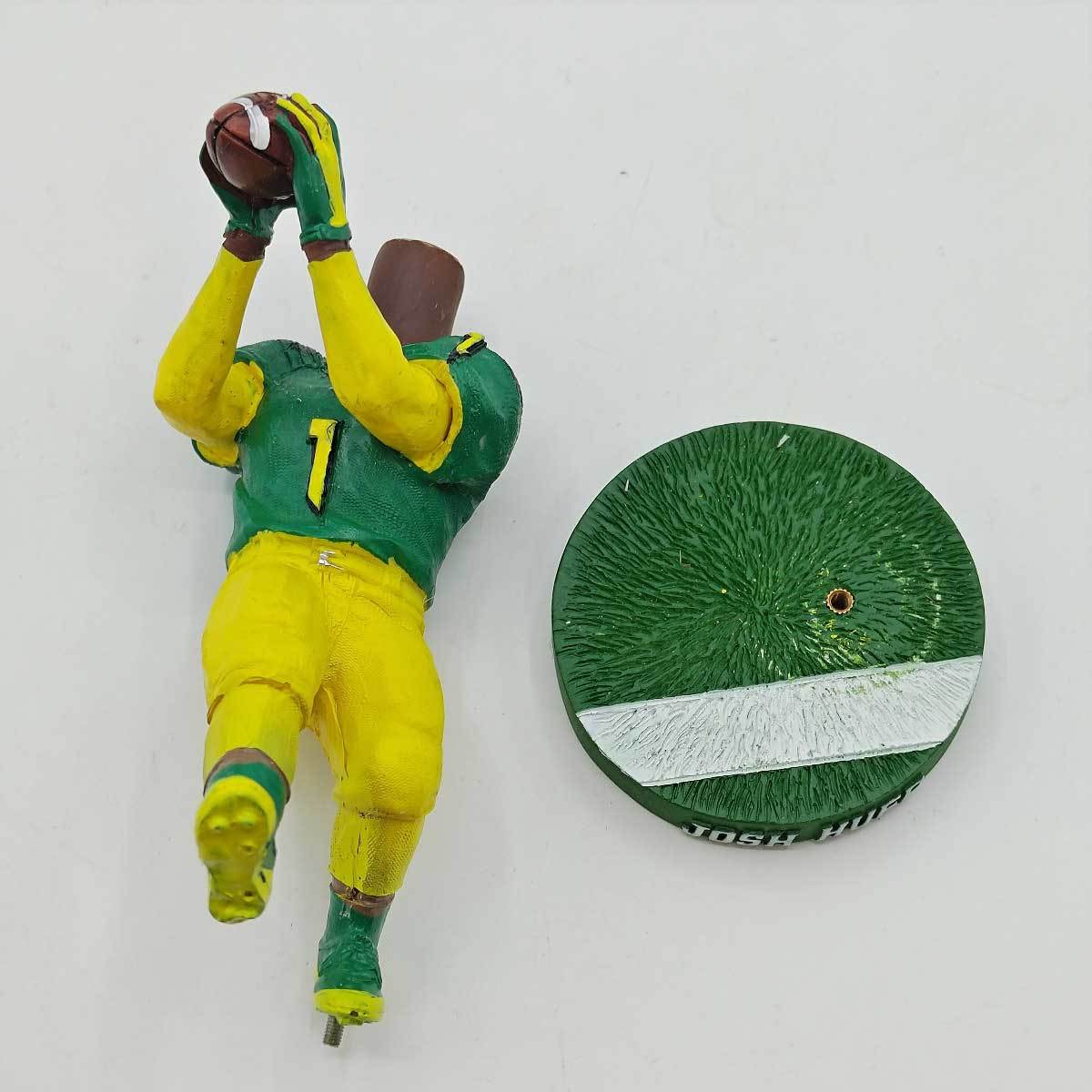 【中古】[ジャンク] オレゴン大学 ダックス バブルヘッド #1 ジョシュ・ハフ JOSH HUFF Oregon Ducks NCAA アメフト_画像6