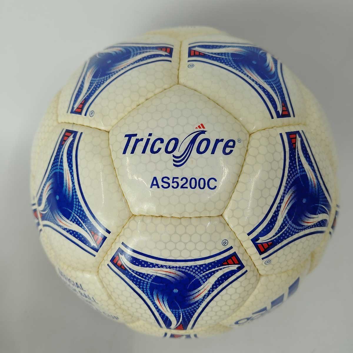 【中古】アディダス フランス ワールドカップ 1998 サッカーボール AS5200C ADIDAS トリコロール 公式球 fifa world cup_画像5