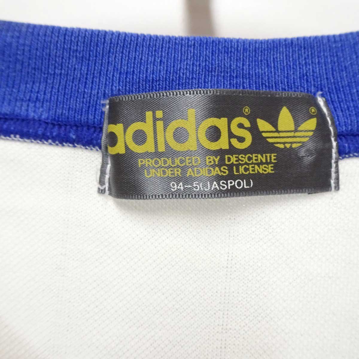 【中古】アディダス デサント サッカー 日本代表 ユニフォーム ホーム 1986 サイズ94-5 メンズ ADIDAS ヴィンテージ_画像4