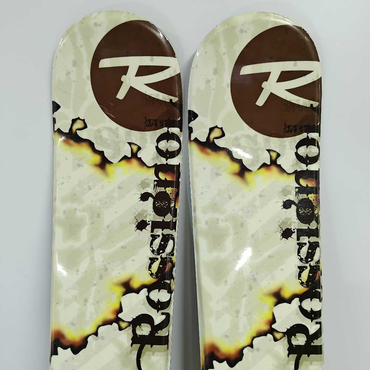 【中古】ロシニョール S99 ショートスキー ファンスキー スキーブレード スキーボード 99cm ROSSIGNOL Look TYPE NX LEVEL 10 ケース付き_画像2