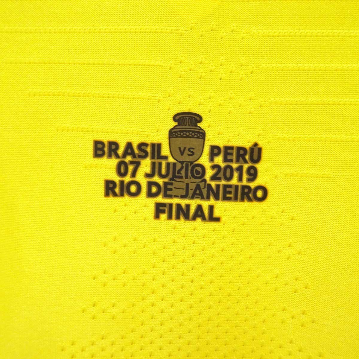 【中古】ナイキ サッカー ブラジル代表 ユニフォーム ホーム #11 コウチーニョ コパ・アメリカ2019決勝 vsペルー M NIKE_画像5