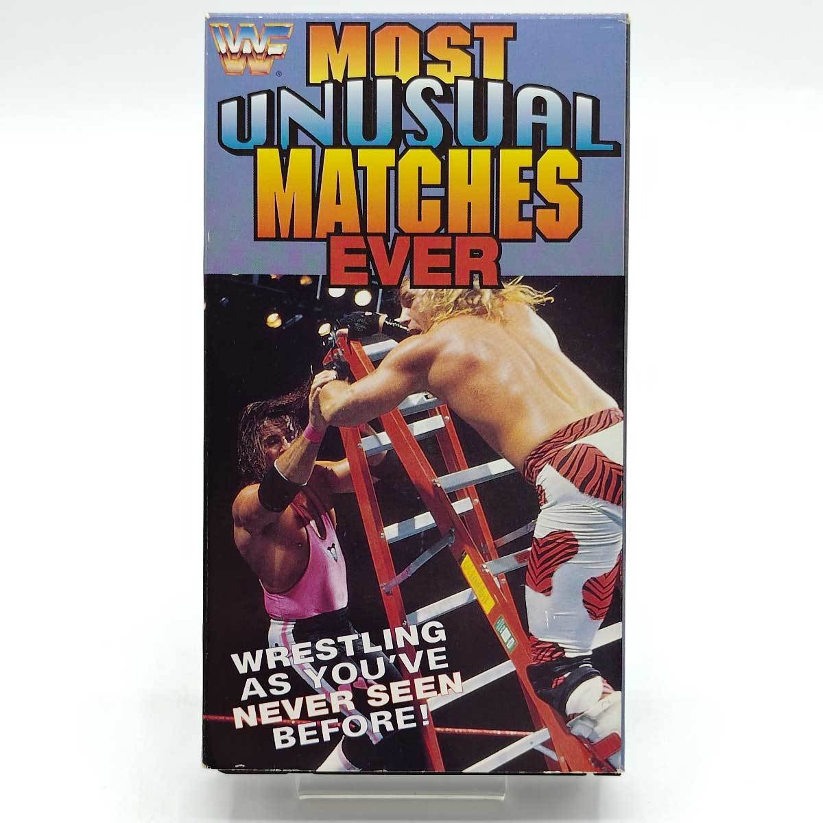 【中古】WWF Most Unusual Matches EVER プロレス VHS ブレット・ハート/ショーン・マイケルズ/レイザー・ラモン/123キッド 他_画像1