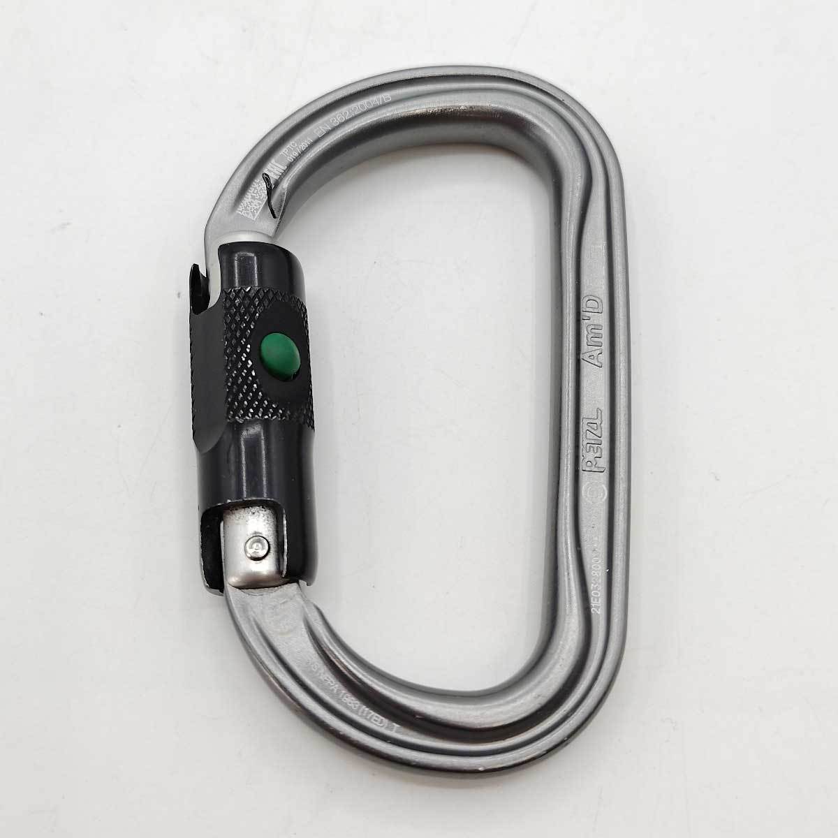 【中古】ペツル Am'D BL エーエムディ ボールロック カラビナ スクリューロック PETZL クライミング 高所作業_画像1