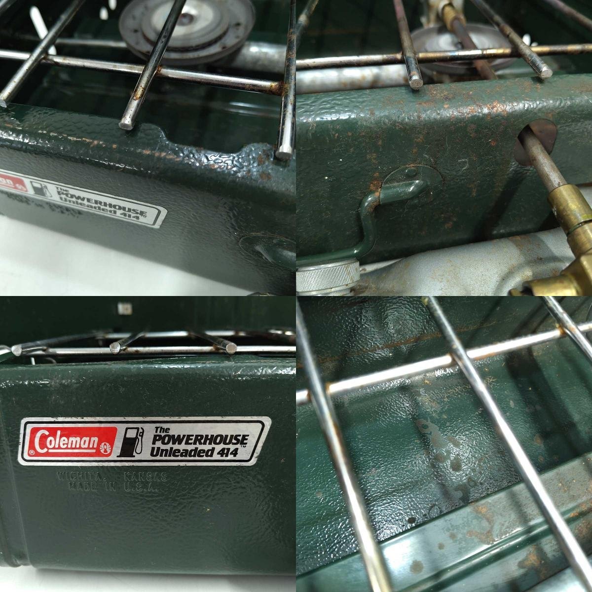 【中古】コールマン The POWERHOUSE Unleaded 414 Camp Stove Coleman ツーバーナーコンロ_画像8