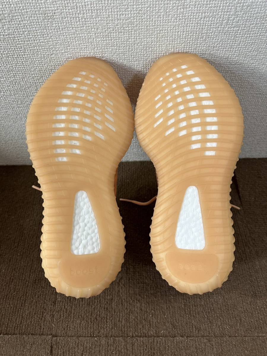 【中古品】adidas アディダス YEEZY Boost 350 V2 Mono Clay スニーカー シューズ メンズ オレンジ 26cm_画像7