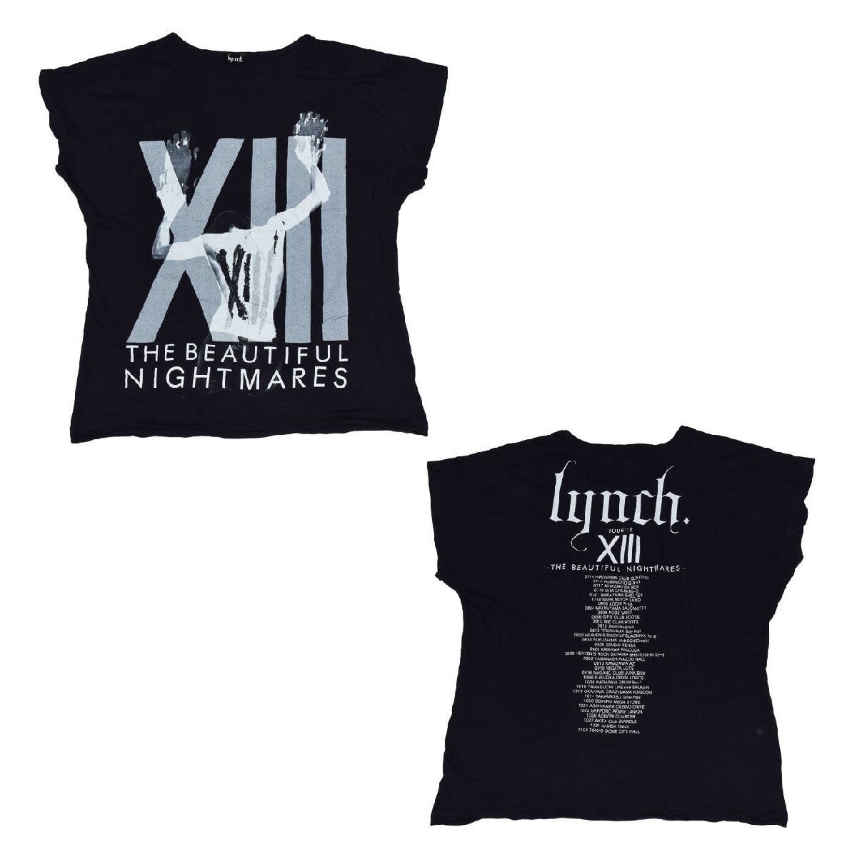 V系 lynch. リンチ ノースリーブTシャツ THE BEAUTIFUL NIGHTMARESの画像1