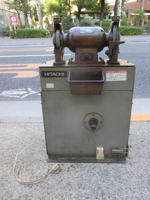 t487☆日立 205mm 集じん装置付グラインダ GR21 100V400w t487☆日立 205mm 集じん装置付グラインダ GR21 100V400w