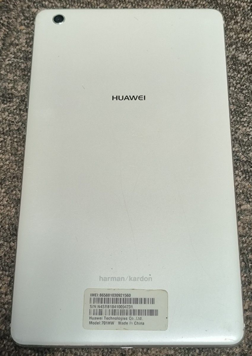 HUAWEI MediaPad M3 Lite s 701HW　16gb