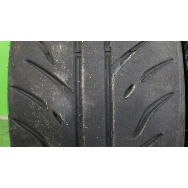 ダンロップ DIREZZA V01 190/600R15 4本SET◆2020年製5~6分山オンロード/サーキット用◆中古 片減りあり,シワあり◆白石区手渡し可_画像2