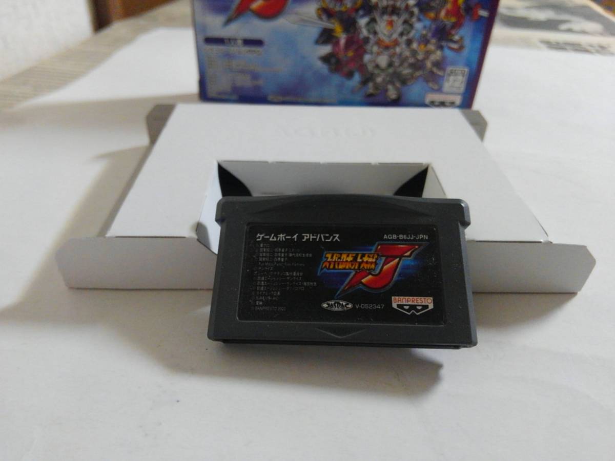 ★　GBA　　　　　スーパーロボット大戦J　　　　ゲームボーイアドバンス　☆_画像3