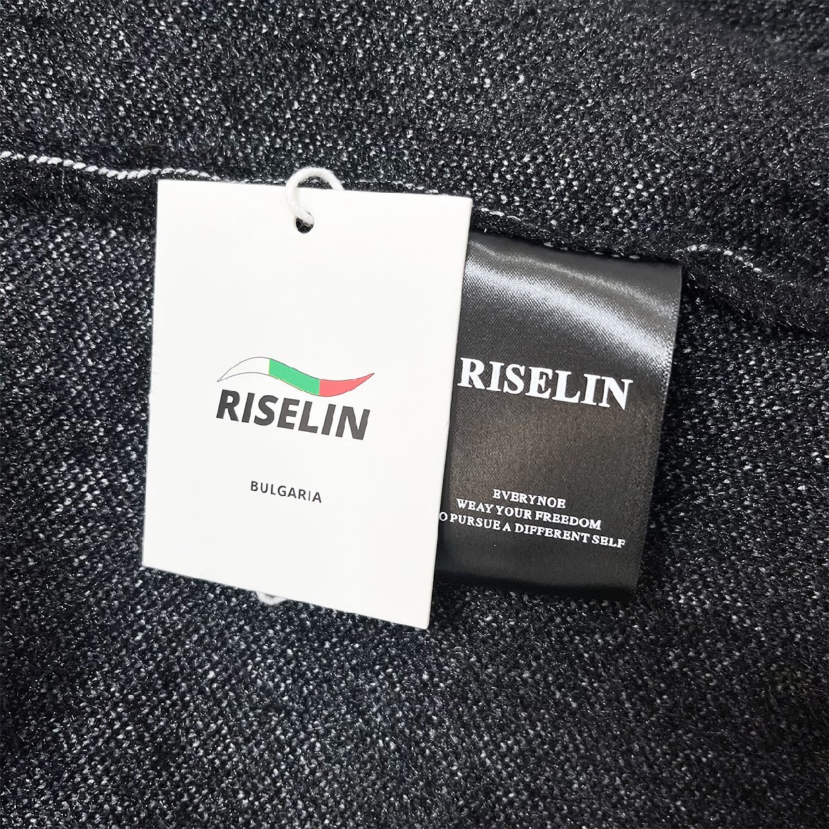 最高峰ヨーロッパ製※定価5万◆ブルガリア発※RISELIN セーター カシミヤ/ミンク混 丸首 防寒 起毛 オシャレ リラックス 快適 日常 XL/50_画像10