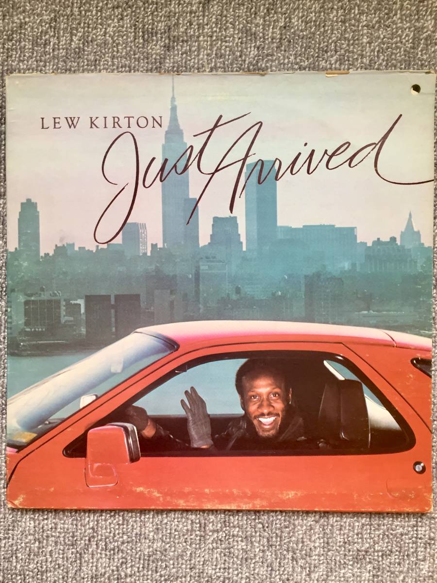 状態良好 オリジナル盤 プロモ Lew Kirton Just Arrived sterling 刻印有 white label promo copy original press rare groove funk soul