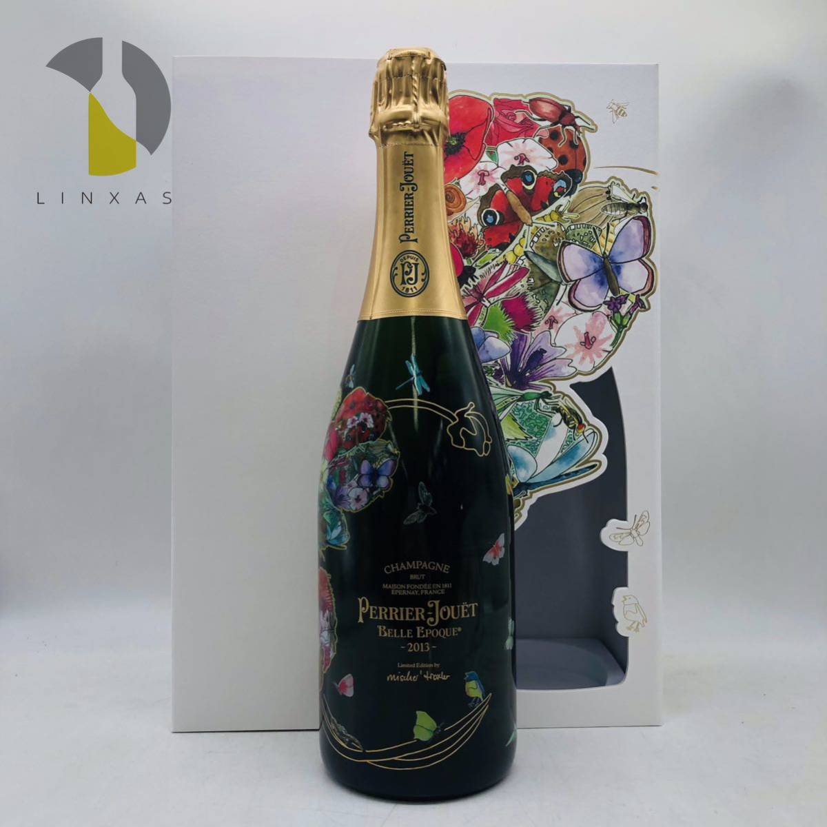 【未開栓】 PERRIER-JOUET ペリエ・ジュエ ベル・エポック 白 2013年 120thアニバーサリーエディション 750ml 12.5% 箱付CH4628の画像1