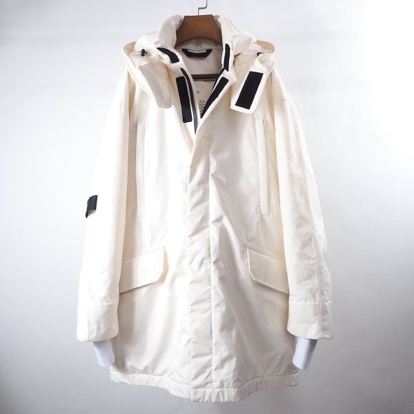 M3-YL123S【良品】ラフシモンズ RAF SIMONS × TEMPLA PRIMALOFT COAT 中綿 コート ホワイト XS メンズ_画像1