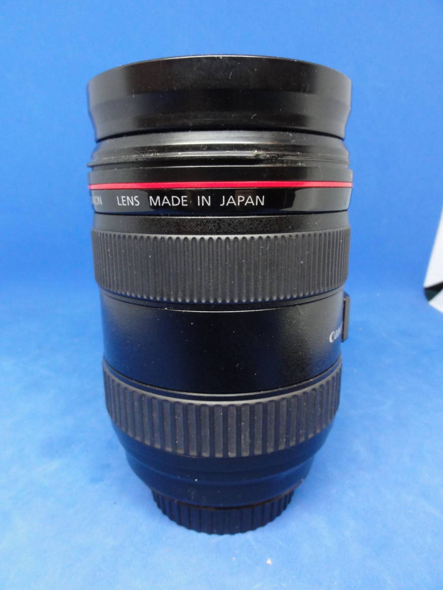 キヤノン Canon EF 24-70mm f/2.8L USM　動作品　赤レンズ 赤帯 フード　キャップ付き_画像5