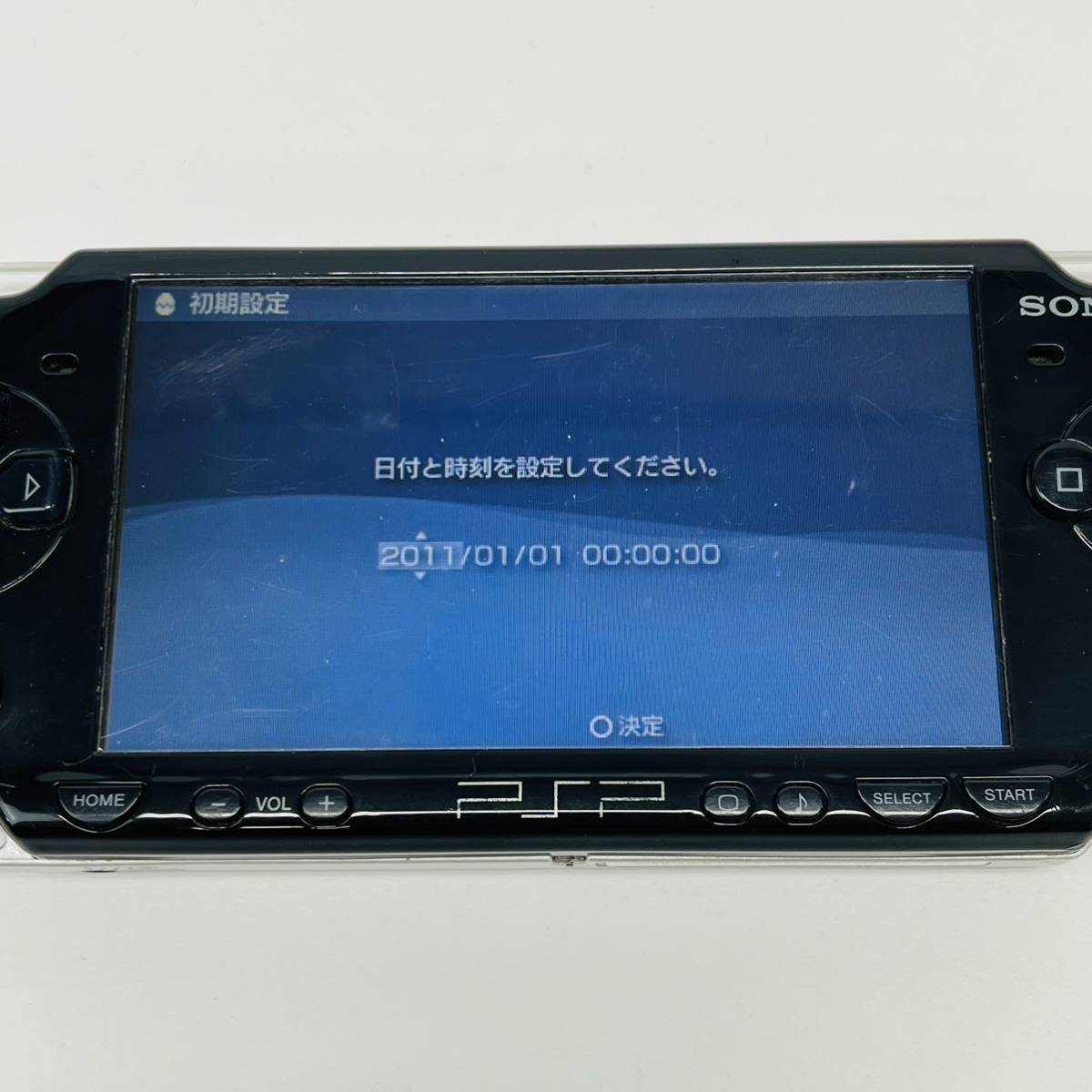 ☆送料無料・1円〜☆ SONY プレイステーションポータブル PSP-2000 PB ピアノブラック 本体 アダプター メモリースティック セット ⑨_画像2