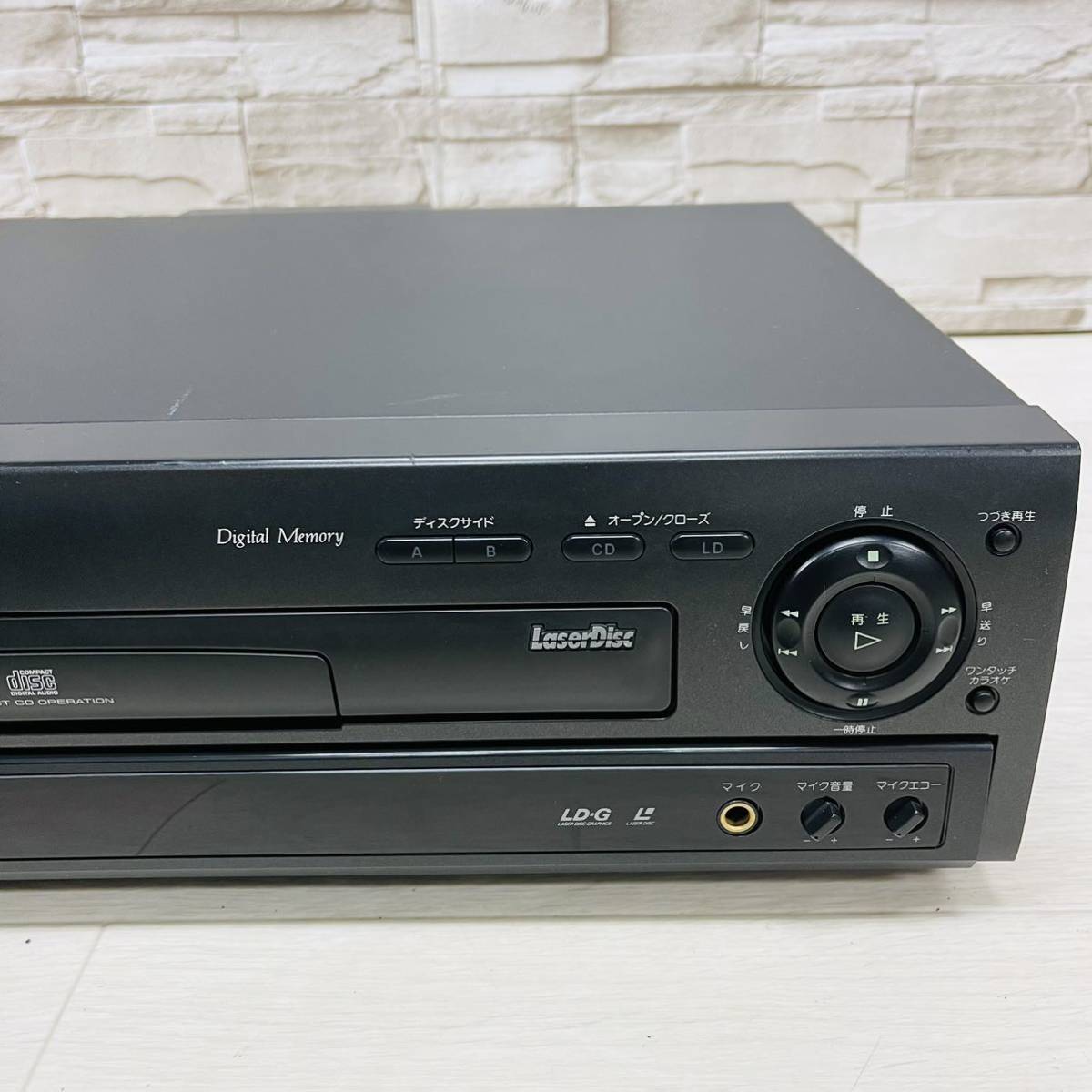 ☆1円〜☆ PIONEER パイオニア CD/LD両面再生プレーヤー CLD-C5G LDプレーヤー レーザーディスクプレーヤー_画像3