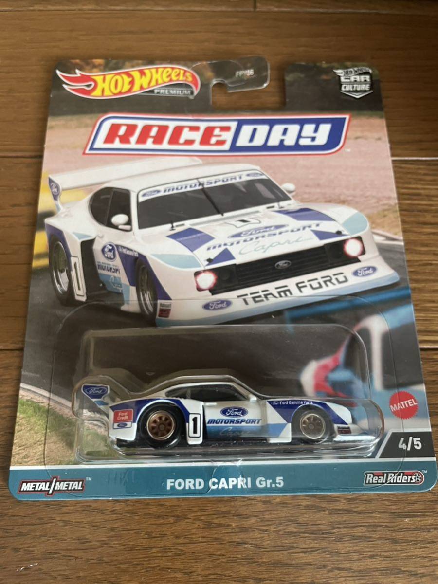 ホットウィール Hot Wheels RACEDAY FORD CAPRI Gr.5 フォード カプリ_画像1