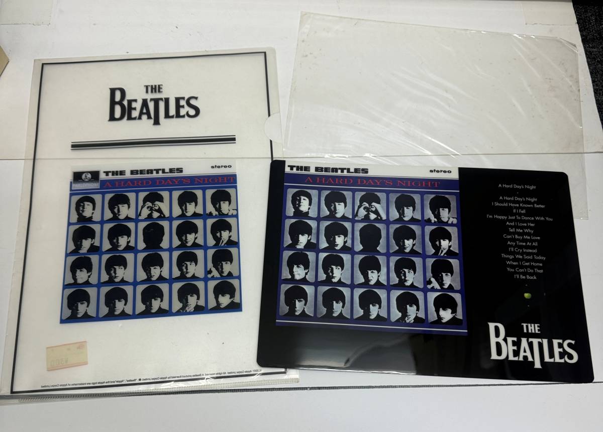 1024S■ザ・ビートルズ The Beatles クリアファイル・下敷き・ 紙袋（来日30周年）/長期保管品_画像5