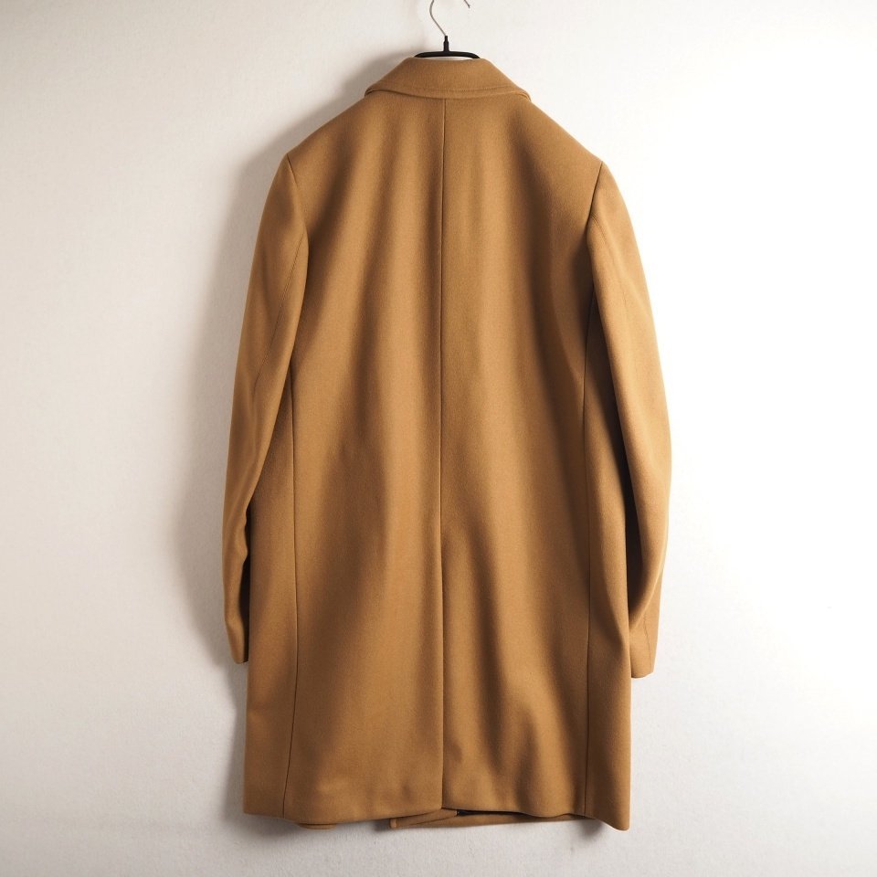 x4968P VDRIES VAN NOTEN Dries Van Noten V 15AW RICCO 9217 M.W.COAT melt n wool Chesterfield coat Camel 44 autumn winter rb mks