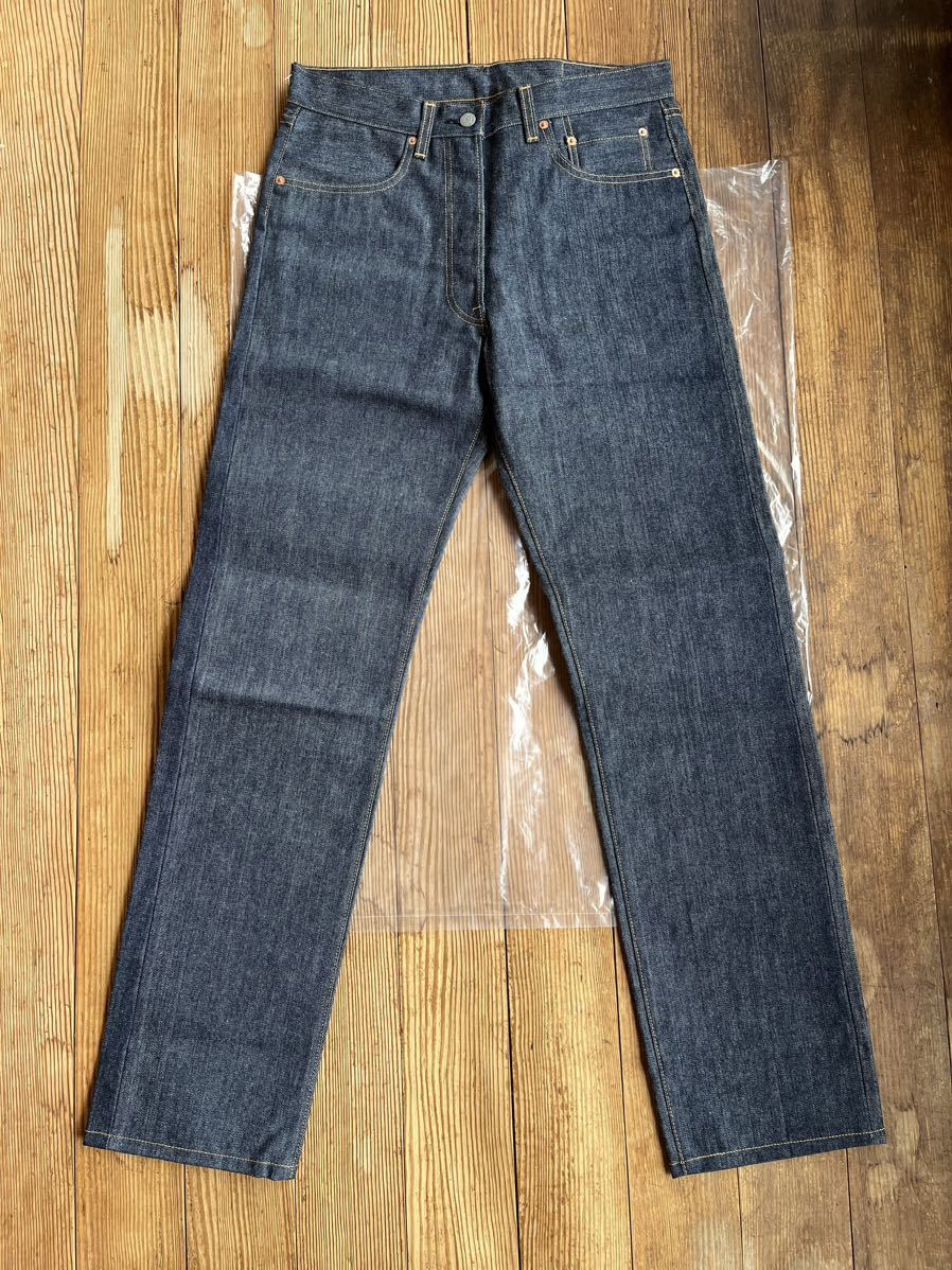 超希少！ デッドストック！ LEVI'S リーバイス 501 1976 MIRROR JEANS ミラー ジーンズ LVC 世界501本 限定 USA 米国製 フラッシャー付_画像1