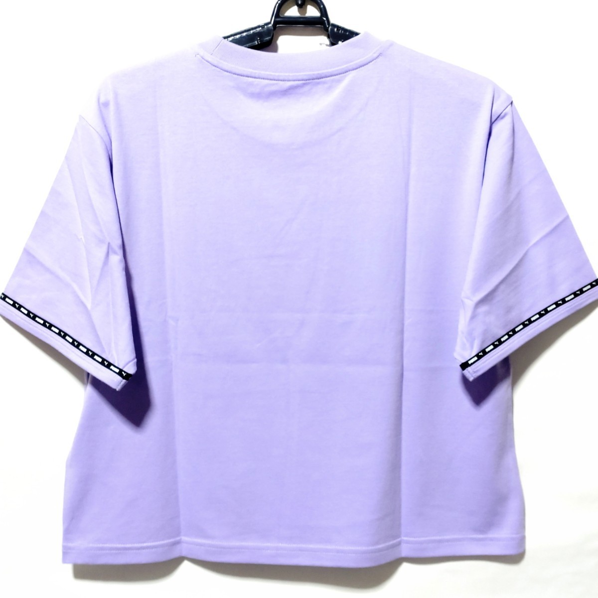 特価/未使用【サイズ=М】puma/プーマ/レディス/ショート丈/半袖/Tシャツ/胸囲=81～85cm/lavender③_画像4