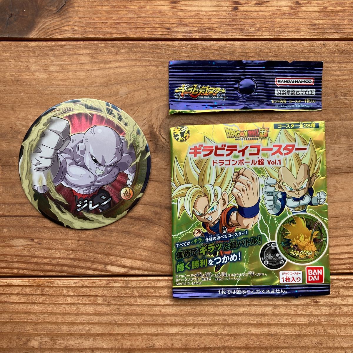  Dragon Ball gilabi tea Coaster ji Len 