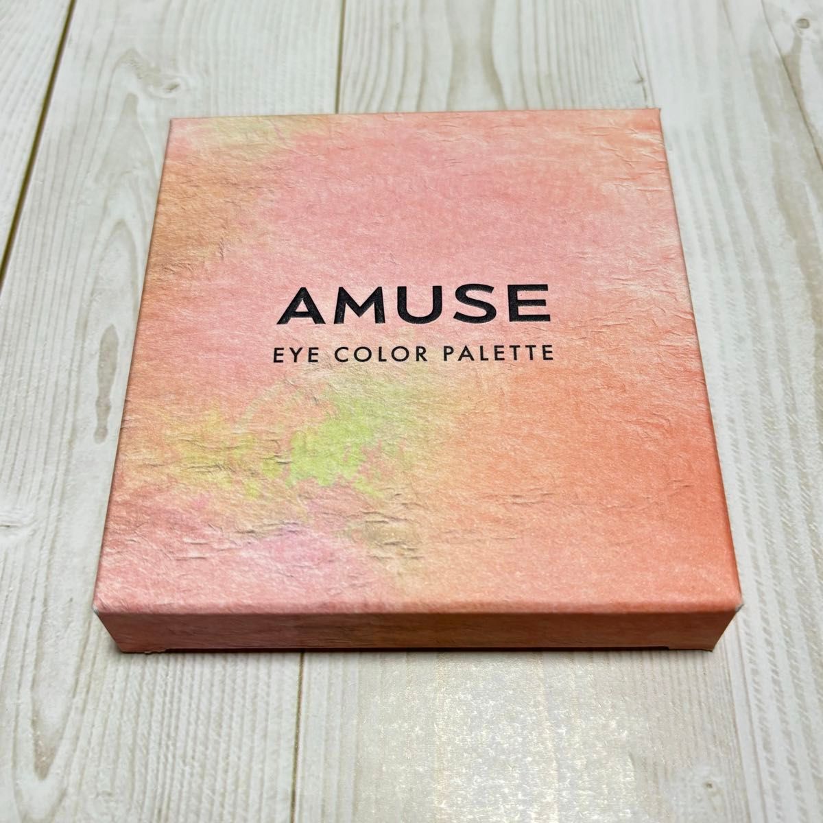 AMUSE アイカラーパレット #01 ウォームモモ 新品 アイシャドウ 韓国コスメ