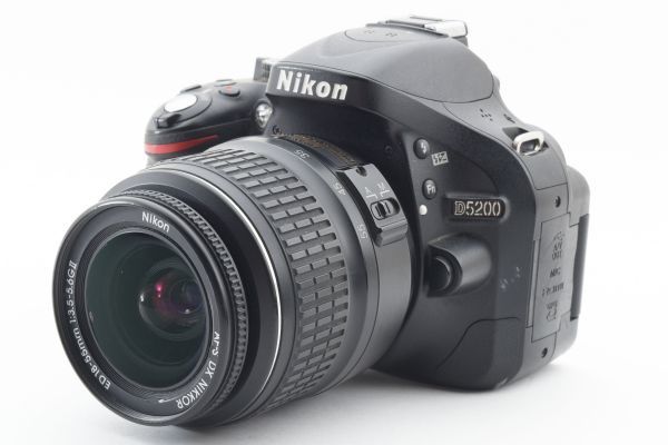 #k256★実用品★ ニコン Nikon D5200 +AF-S 18-55mm レンズキット_画像2