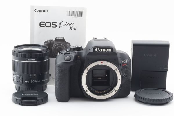 #m127★実用品★ Canon キヤノン EOS Kiss X9i 18-55mm レンズキット