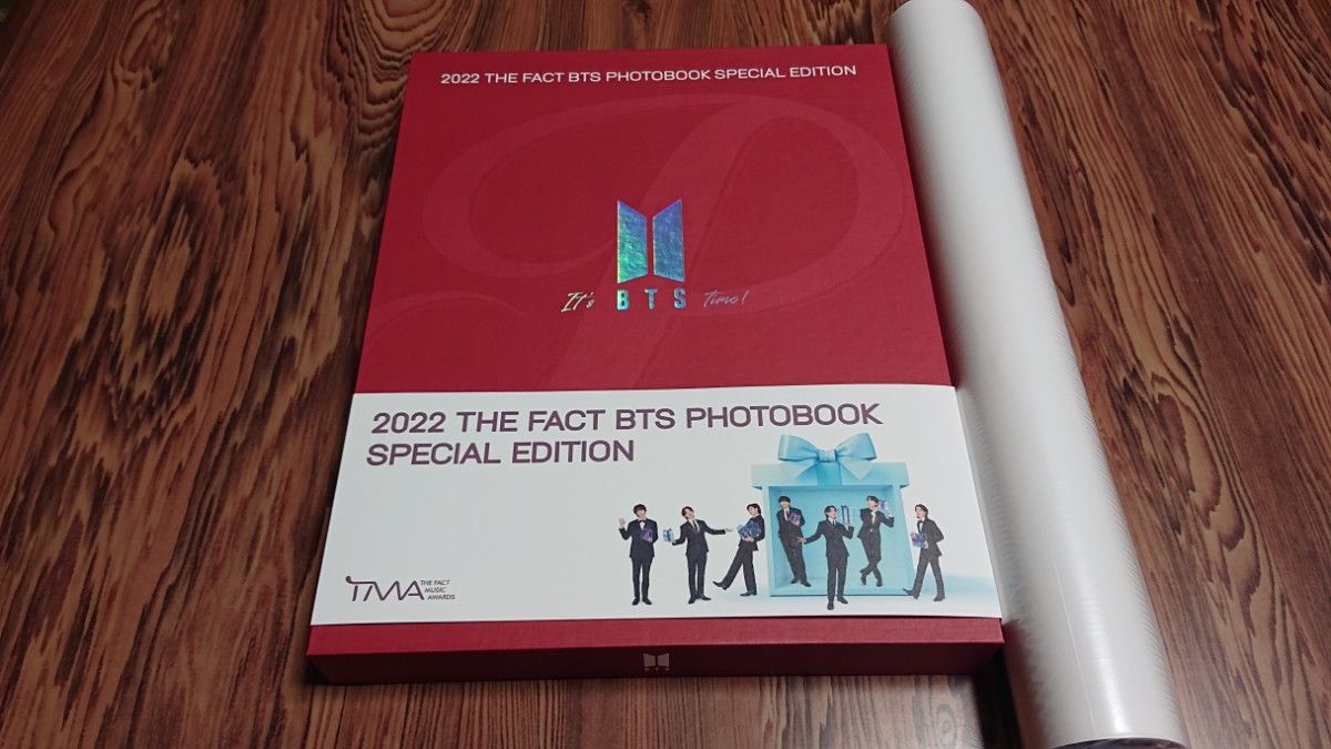 BTS 2022 THE FACT 写真集  ランダムトレカのみ無し　ポスター付き