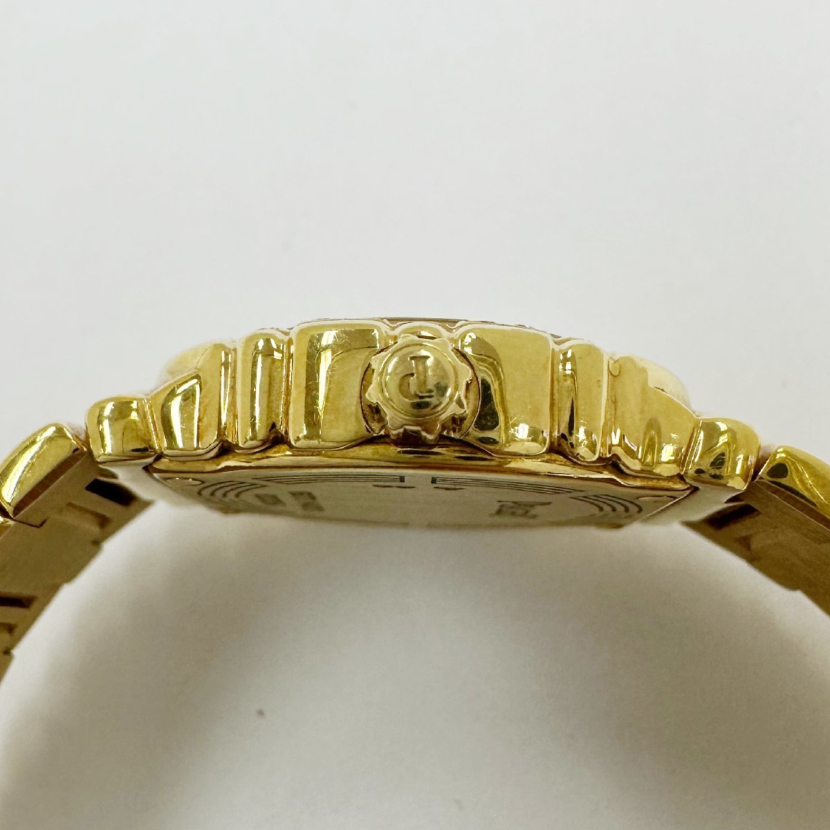 値下げ PIAGET ピアジェ 16073 Tanagra タナグラ ホワイト K18 金無垢 ダイヤ クオーツ J54760の画像4