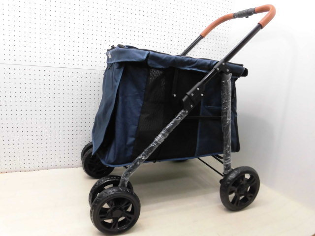  pet Cart Bello withstand load 30kg dog for Cart many head for high capacity folding front wheel 360° back wheel brake attaching dog nursing for walk multifunction light weight control 122-109