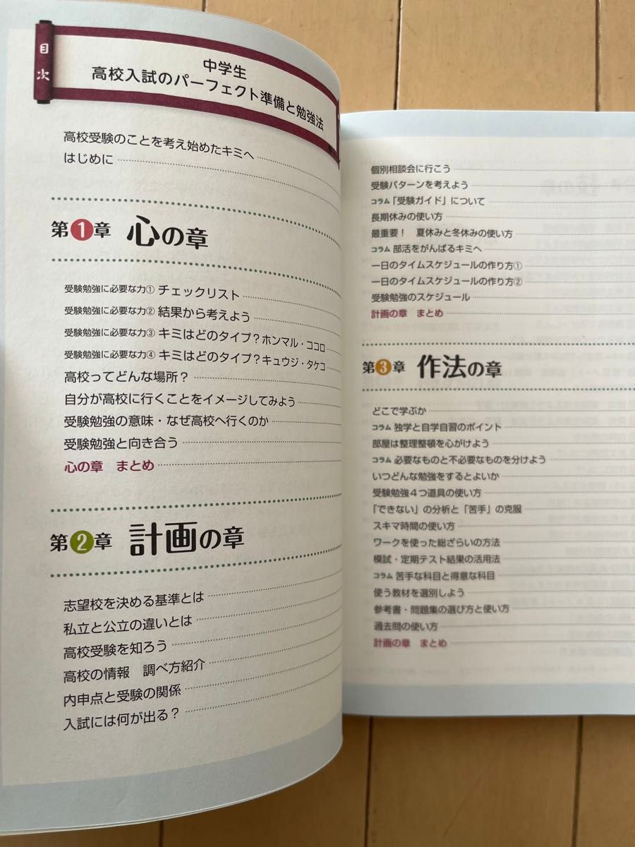 中学生高校入試のパーフェクト準備と勉強法 高濱正伸／著　大塚剛史／著