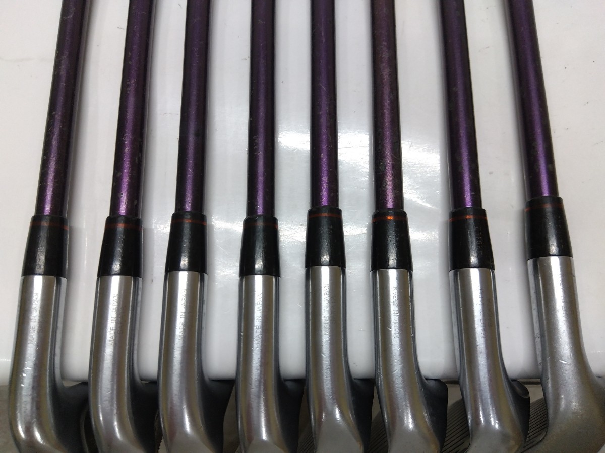 希少★HONMA 本間ゴルフ Twin Marks AP-501 8本(5-11,SW) flex:R TWIN KICK DORIC TITANIUM SHAFT FW&FW★★ ツインマークスAP501 4488452_画像5