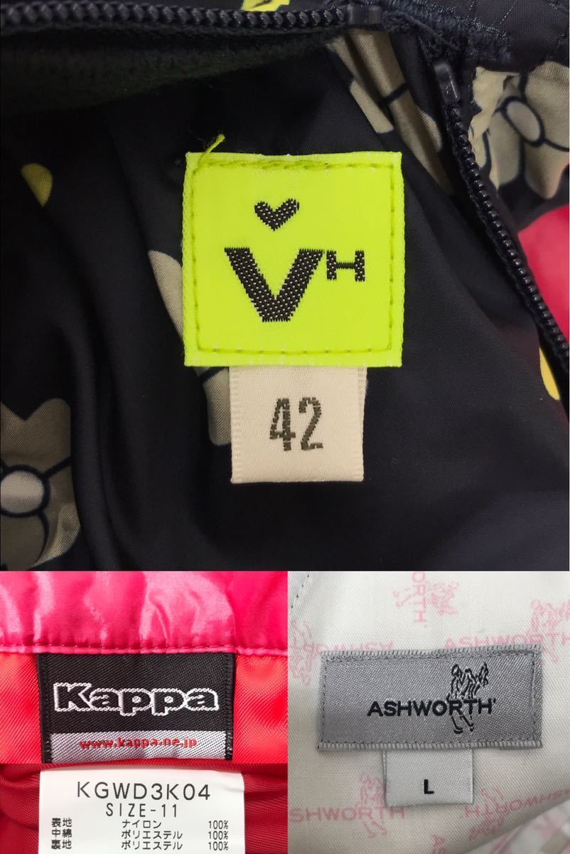 3着セット！【USED】VIVA HEART ビバハート Kappa カッパ etc スカート レディース L 42 11 ゴルフウェア_画像6