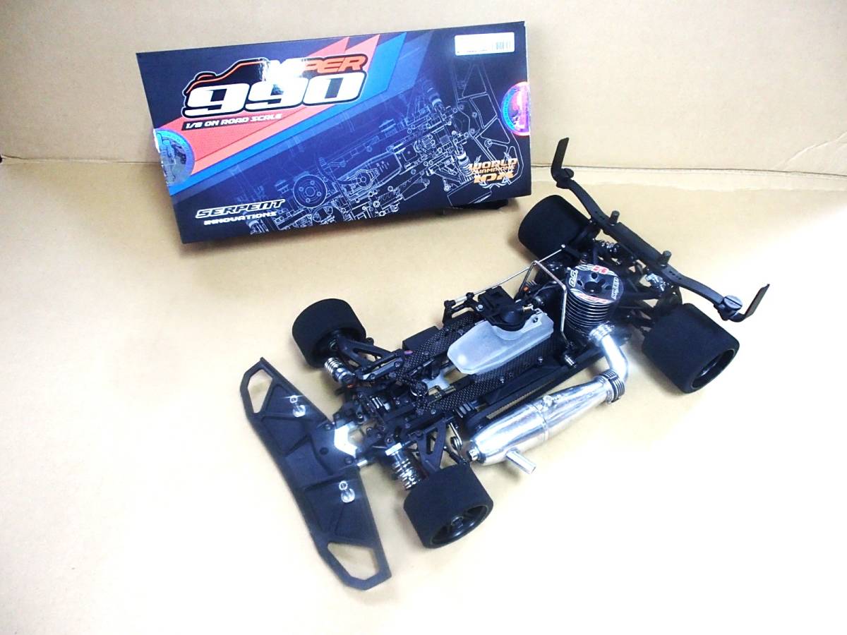 Yahoo!オークション - SERPENT 1/8GPレーシングカー VIPER990 Yahoo!オークション - SERPENT 1/8GPレーシングカー VIPER990